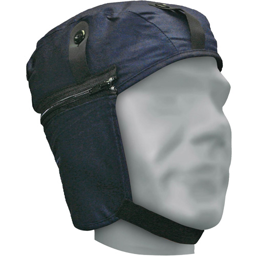 Classic Hardhat Liner with Ear Extension, Fleece/Cotton Lining, One Size