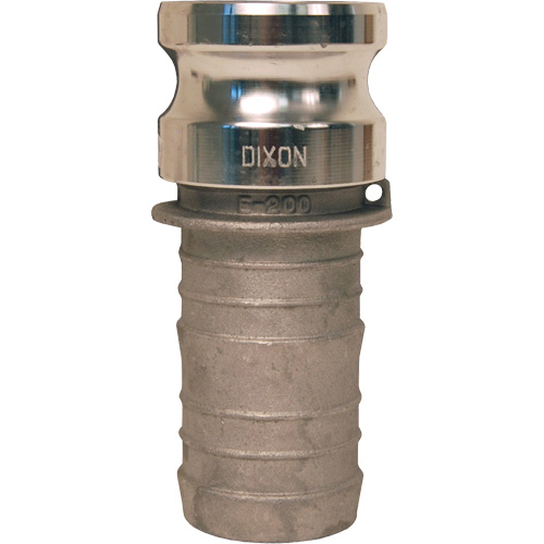 Global Cam & Groove Adapter, Aluminum, Type E, 1", 250 PSI