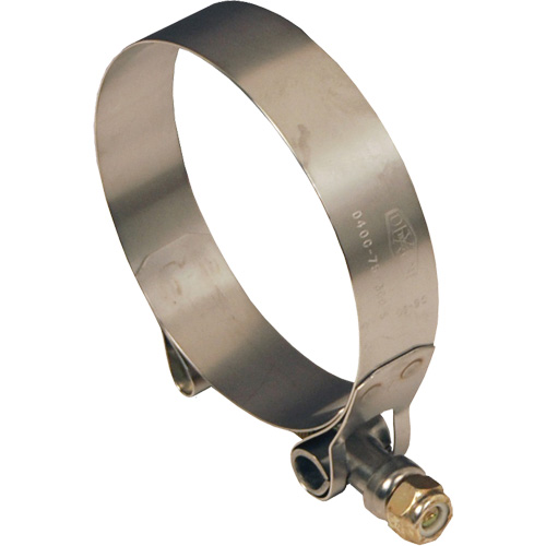 T-Bolt Clamp, Min Dia. 1.344", Max Dia. 1.562"