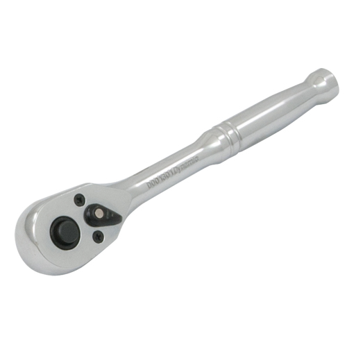 Quick-Release Ratchet Wrench, 1/4" Drive, Plain Handle