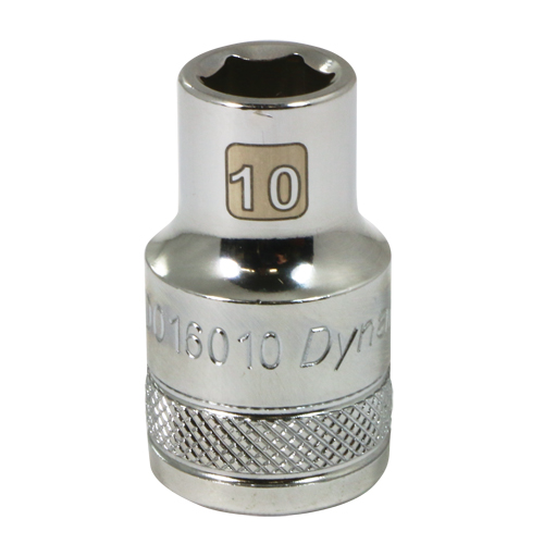 Standard Metric Socket, 11 mm, 1/2" Drive, 6 Points
