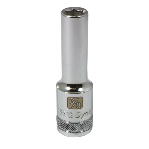 SAE Deep Socket, 7/16", 1/2" Drive, 6 Points