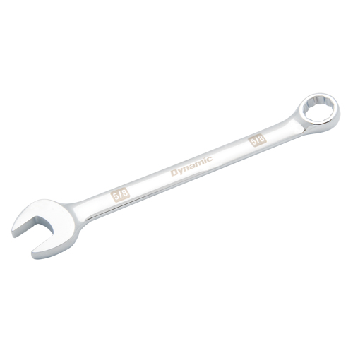 Combination Wrench, 12 Point, 1-1/4", Chrome Finish