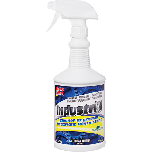 Industrial Cleaner/Degreaser, Trigger Bottle