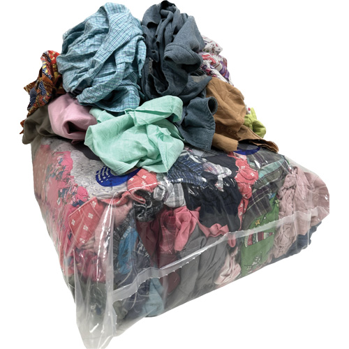 Special Wiper Rags, Mix Colours, 20 lbs.