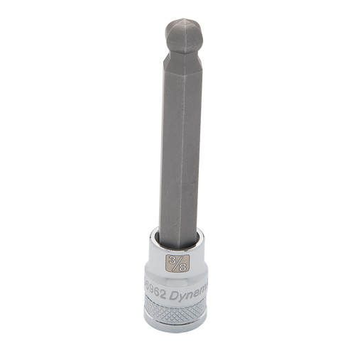 Long SAE Ball-Nose Hex Head Socket