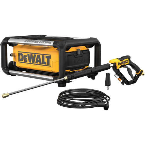 13 Amp Jobsite Cold Water Pressure Washer, Electric, 2100 PSI, 1.2 GPM