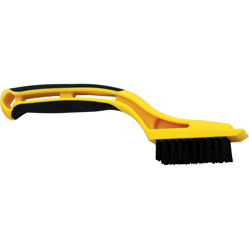 Mini Scratch Brush, Nylon, 7-1/4" Long