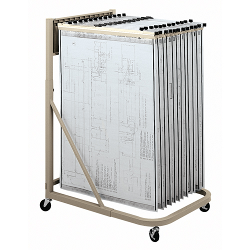 Heavy-Duty Mobile Stand, 43 5/8" to 61 5/8" H