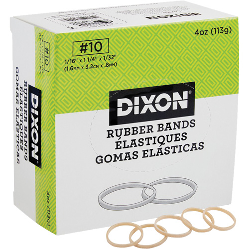 Rubber Bands, 1-1/4" x 1/16"