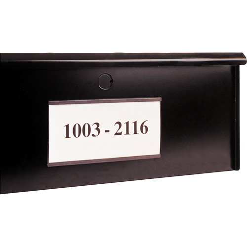 Magnetic Card Holders, Magnetic, 6" L x 2" W - Label & Label Holder - OE256
