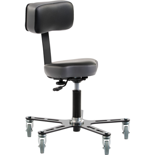 SF150 Ergonomic Chair, Vinyl, Black