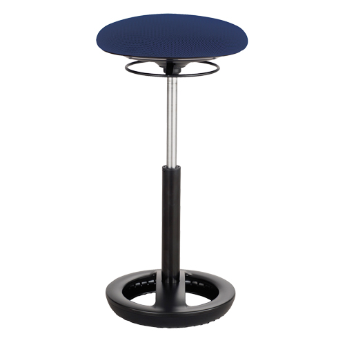Twixt™ Ergonomic Chair, Stationary, Adjustable, 22" - 31-3/4", Polyester Mesh Seat, Blue
