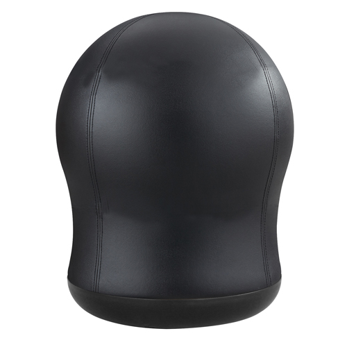 Zenergy™ Swivel Ball Chair, Vinyl, Black, 250 lbs. Capacity