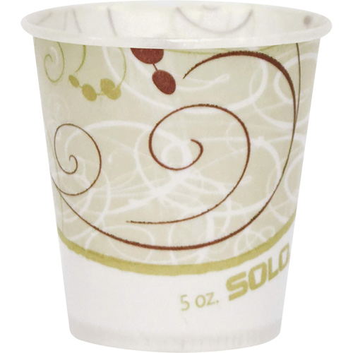 Disposable Cup, Paper, 5 oz., Brown
