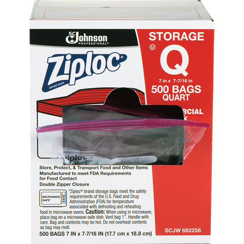 Ziploc Double Zip Food Storage Bags