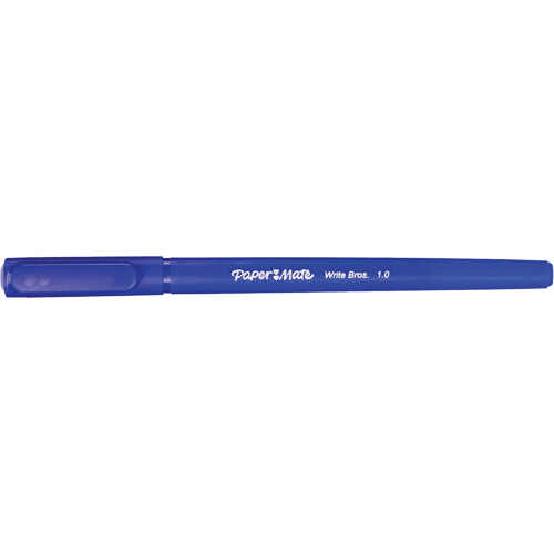 Paper Mater<sup>®</sup> Write Bros<sup>®</sup> Ball Point Pen, Blue, 1 mm