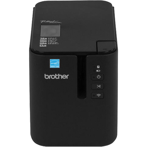 Industrial Label Printer with Wireless Connectivity, Desktop, Plug-In/Battery Operated, PC & Mac Compatible
