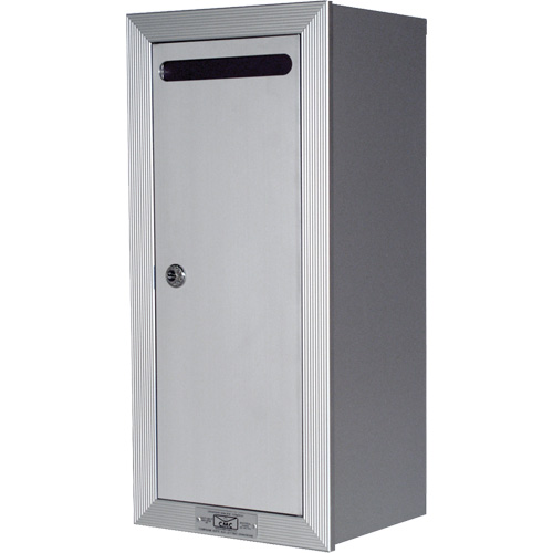 Collection Box, Surface -Mounted, 16-3/16" x 6-3/8", Aluminum