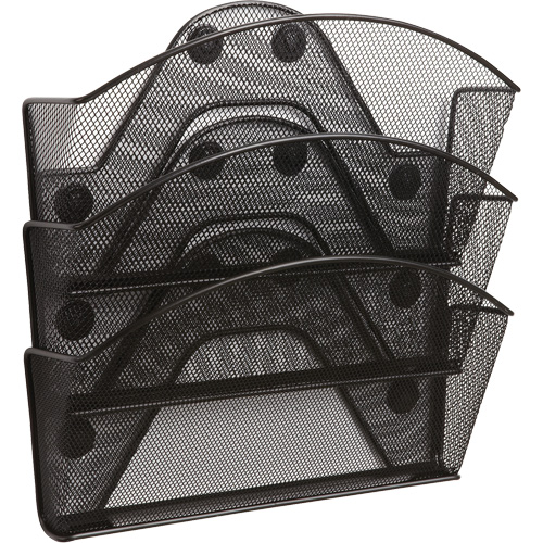 Onyx™ Magnetic Mesh File Pocket, 3 Pockets