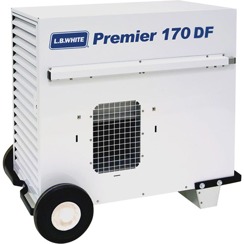 Premier Portable Drying Heater, Radiant Heat, Electric, 170000 BTU/H