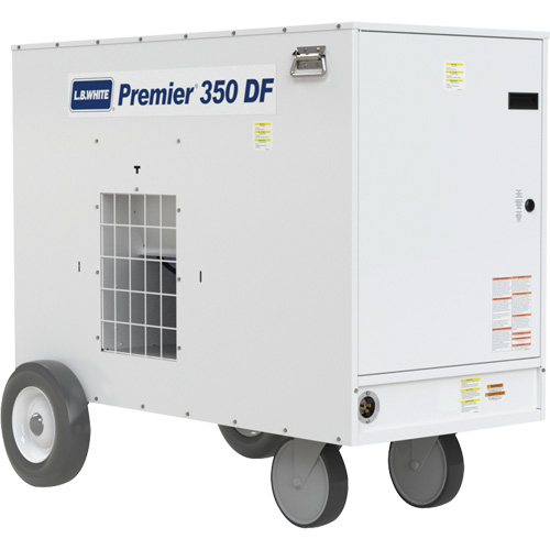 Premier Portable Drying Heater, Radiant Heat, Electric, 350000 BTU/H