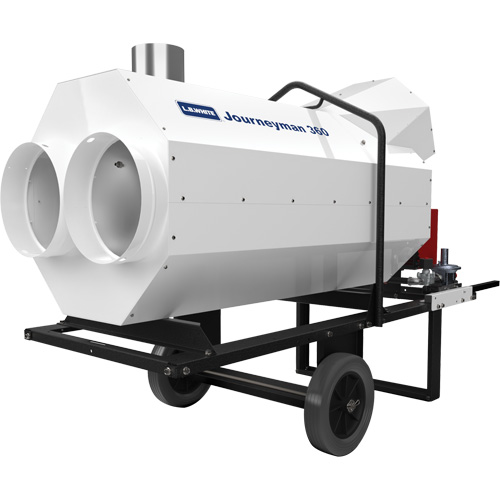 Journeyman 360 Indirect-Fired Portable Heater, Radiant Heat, 360000 BTU/H