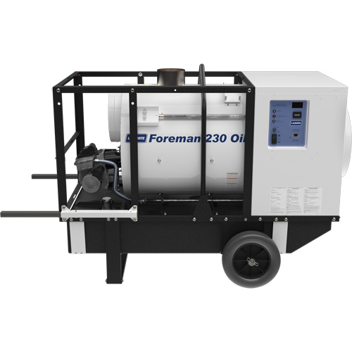 Foreman 230 Indirect-fired Portable Heater, Oil Filled, Kerosene, 230000 BTU/H