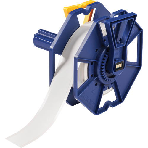 Low-Halide Multi-Purpose Label Tape, Polyester, White, 1.125" Width