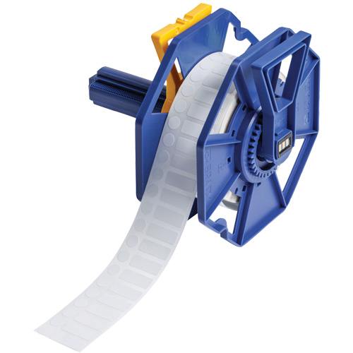 FreezerBondz Ultra-Thin Cryogenic Laboratory Labels with Vial Top, Polyester, 1" L x 0.375" H, White