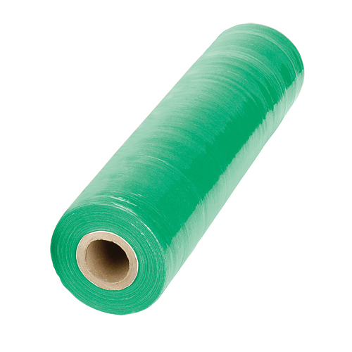 Stretch Wrap, 80 Gauge (20.3 micrometers), 18" x 1000', Green -  - PA886