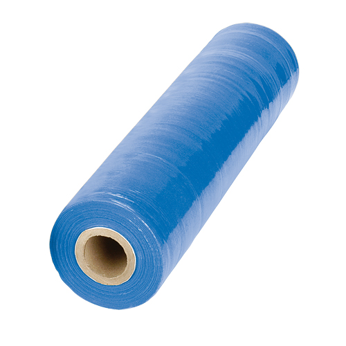 Stretch Wrap, 80 Gauge (20.3 micrometers), 18" x 1000', Blue -  - PA887