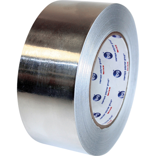 Aluminum Foil Tape, 1.5 mils Thick, 48 mm (1-7/8") x 45.7 m (150')