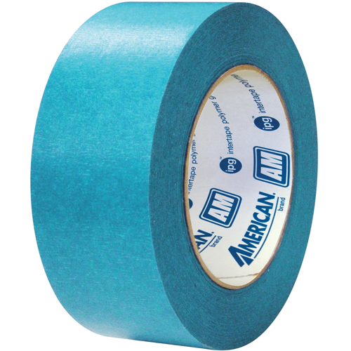 American Aqua Mask™ Medium Grade Masking Tape, 18 mm (3/4") x 55 m (180'), Blue
