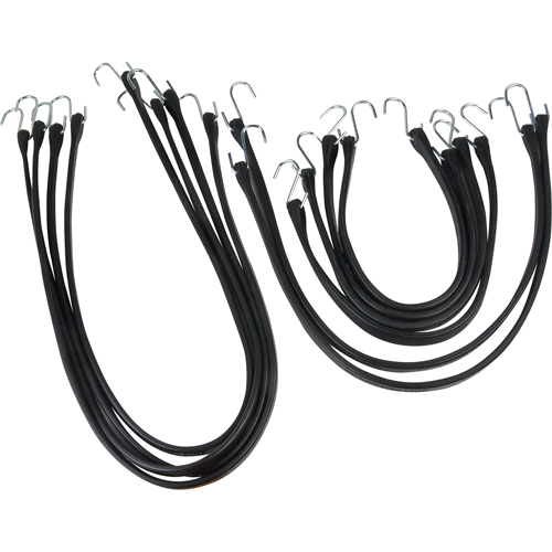 Rubber Tie Down Set, 21"