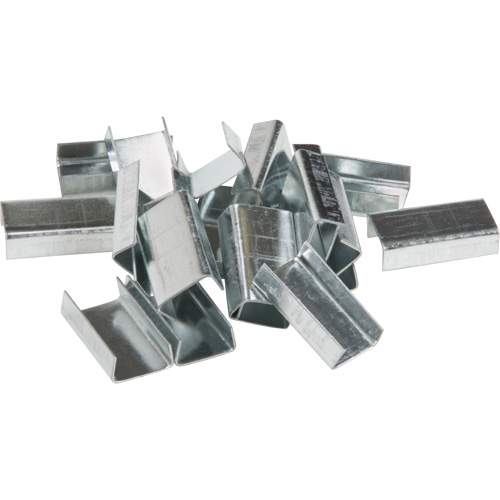 Steel Seals, Open, Fits Strap Width: 1/2" - Steel Strapping Seal - PF408
