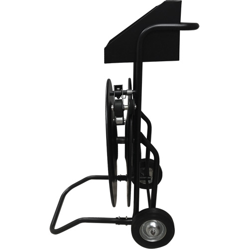 Strapping Dispenser, Polyester/Steel/Polypropylene Straps, 16"/8" Core Dia., 3"/8"/6" Roll Width - Steel & Poly Dispenser - PG283
