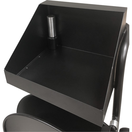 Strapping Dispenser, Polyester/Steel/Polypropylene Straps, 16"/8" Core Dia., 3"/8"/6" Roll Width - Steel & Poly Dispenser - PG283