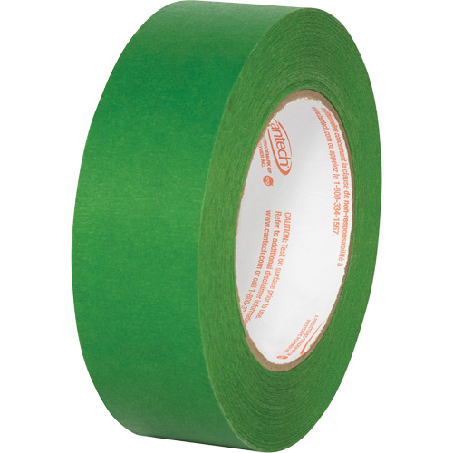 Premium Safe Tack Masking Tape, 36 mm (1-27/64") x 55 m (180.4'), Green