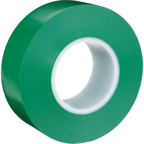 Durable Floor Marking Tape 971, 2" x 108', Vinyl, Green