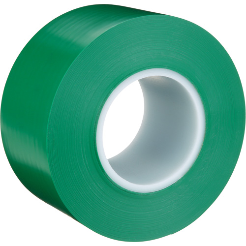 Durable Floor Marking Tape 971, 3" x 108', Vinyl, Green