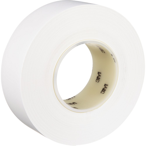 Durable Floor Marking Tape 971, 2" x 108', Vinyl, White