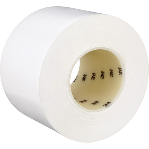Durable Floor Marking Tape 971, 4" x 108', Vinyl, White