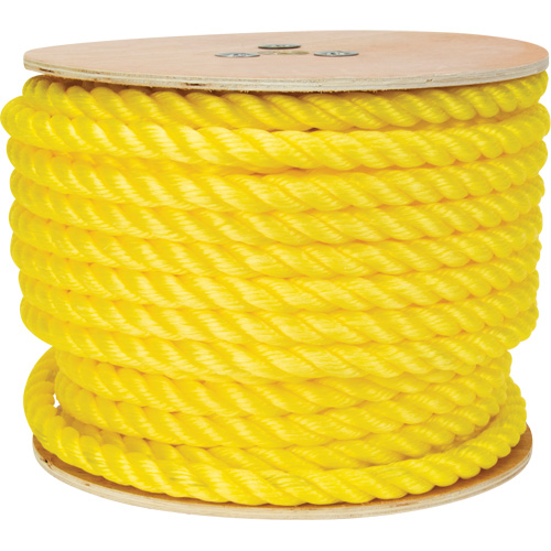 Braided Yellow Rope, Polypropylene, 630'