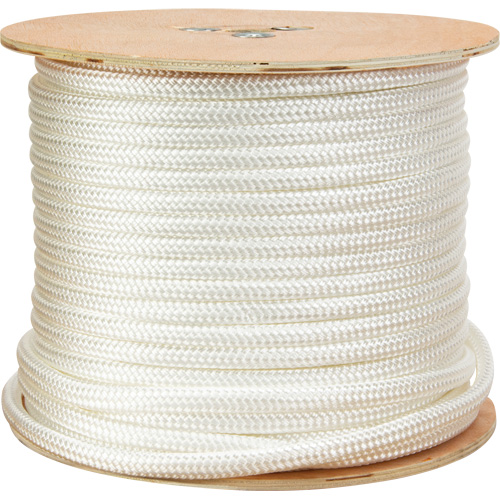 Braided White Rope, Nylon