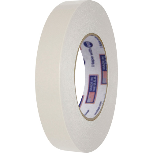 Medium Grade Double-Coated PET Film Tape, Polyester, 24 mm (1-18/125") W x 55 m (180') L, 3.5 mils Thick