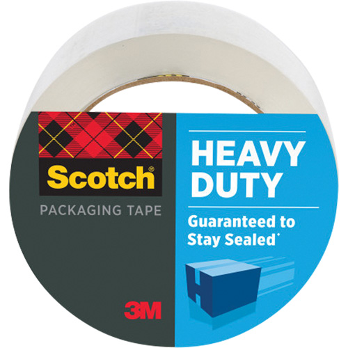 Scotch Heavy Duty Shipping Packaging Tape 3850, Hot Melt Adhesive, 48 mm (1-22/25") x 50 m (164')