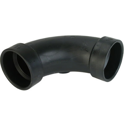 Long Radius 90º Long Elbow Fittings, Hub x Hub, Plastic, 1-1/2"