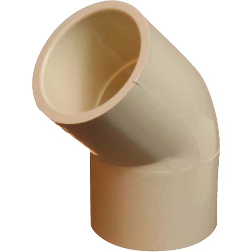 Flowguard Gold® 45° Elbow Fitting, Standard, CPVC, 1/2"