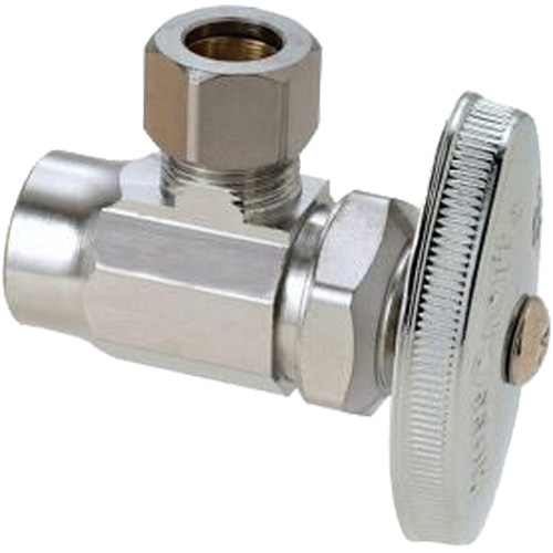 BrassCraft 1/2" Nominal Sweat Compressed Angle Valve